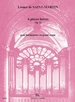 SAINT-MARTIN L.- PIEZAS BREVES OP.11 (6)  ORGANO